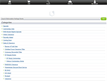 Tablet Screenshot of heritagebooks.org