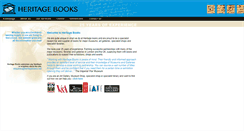 Desktop Screenshot of heritagebooks.net